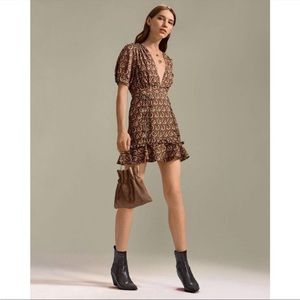 The East Order Alice Dress in Paisley Ochre sz Small